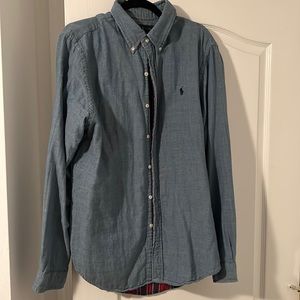 Polo button down. XL slim fit. 100% cotton. Hardly worn.